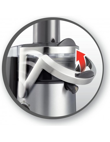 Centrifugeuse 2 Speed MOULINEX 1.5 Litres - 800 Watt - Noir & Inox (JU610D10) Centrifugeuse 2 Speed MOULINEX 1.5 Litres - 800 Watt - Noir & Inox (JU610D10)