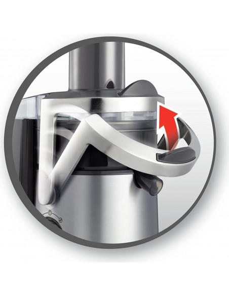 Centrifugeuse 2 Speed MOULINEX 1.5 Litres - 800 Watt - Noir & Inox (JU610D10) Centrifugeuse 2 Speed MOULINEX 1.5 Litres - 800 Watt - Noir & Inox (JU610D10)