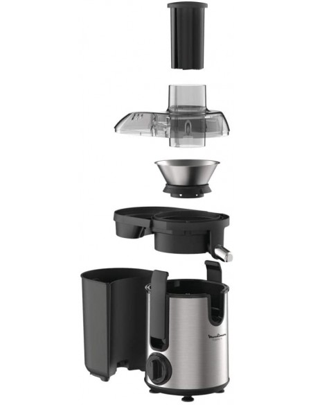 Centrifugeuse MOULINEX Frutelia Plus 400 Watt - 0.950 Litres - Inox (JU420D10) Centrifugeuse MOULINEX Frutelia Plus 400 Watt - 0.950 Litres - Inox (JU420D10)