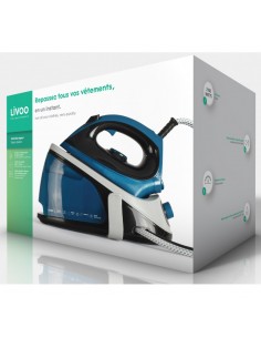 Centrale Vapeur LIVOO Semelle Céramique - Bleu (DOM405) 2
