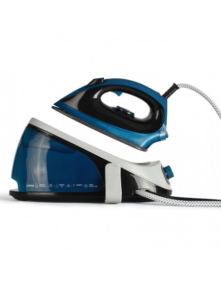 Centrale Vapeur LIVOO Semelle Céramique - Bleu (DOM405)