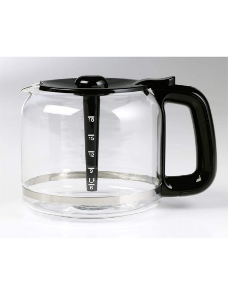 Cafetière à Filtre BRANDT 1000 Watt - 18 Tasses - Noir (CAF1318)