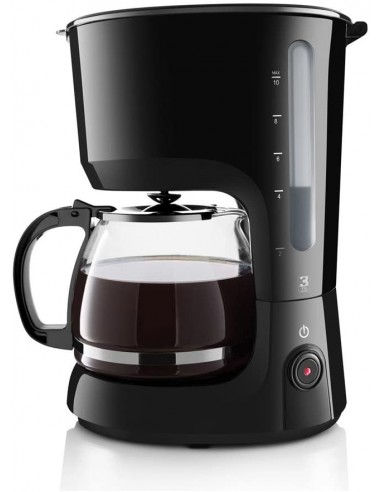 Cafetière Electrique ARZUM 750 Watt - 12 Tasses - Noir (AR3046)
