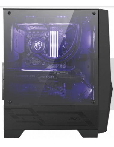 Boitier Gamer MSI MAG FORGE 100M (306-7G03M21-809) Boitier Gamer MSI MAG FORGE 100M (306-7G03M21-809)
