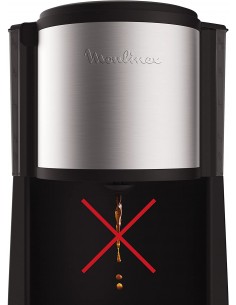 Cafetière MOULINEX Subito 1000 Watt - 15 Tasses - Noir/Inox (FG370811) 2