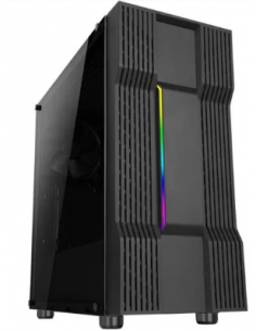 Boitier PC ABKONCORE Cronos - Moyen Tour - Verre trempé - Noir (C610S) 2