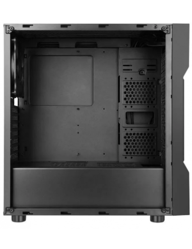 Boitier PC ABKONCORE Cronos - Moyen Tour - Verre trempé - Noir (C610S)