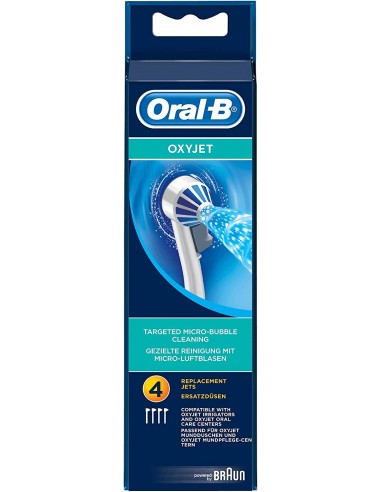 Pack de 4 Canules Oxyjet Oral-B... Pack de 4 Canules Oxyjet Oral-B...