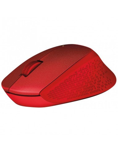Souris sans fil LOGITECH M330 Silent Plus - Rouge (910-004911)