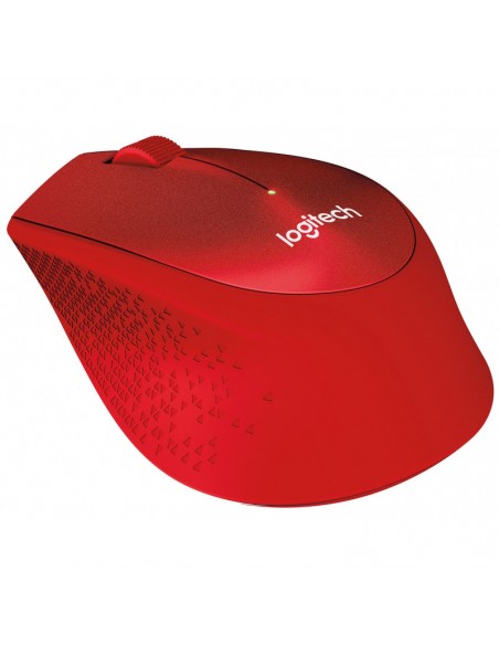 Souris sans fil LOGITECH M330 Silent Plus - Rouge (910-004911)