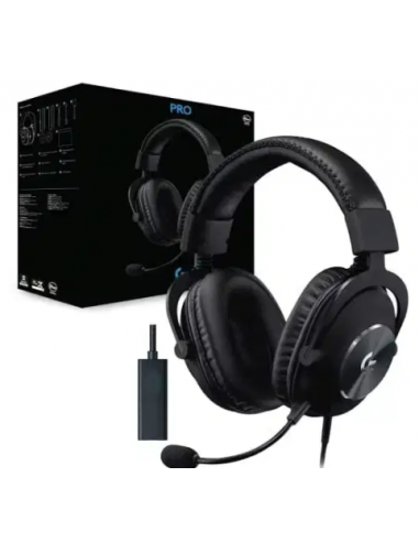 Casque Gaming LOGITECH Pro X Headset - Noir (981-000818) Casque Gaming LOGITECH Pro X Headset - Noir (981-000818)