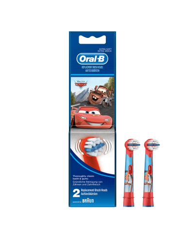 2 Brossettes BRAUN World of Cars Oral-B EB10 2K (EB10-2)