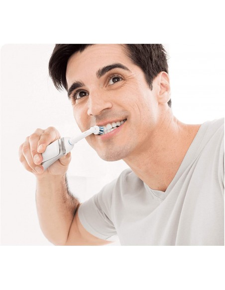 2 Brossettes BRAUN Précision Clean Oral-B Pour Brosse à Dents Électrique (EB20)