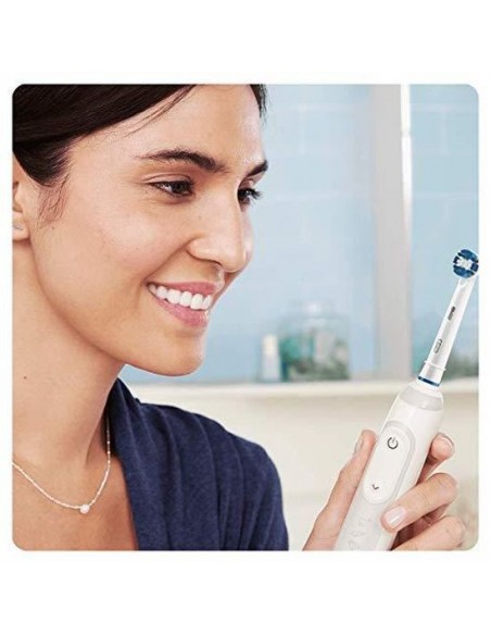 2 Brossettes BRAUN Précision Clean Oral-B Pour Brosse à Dents Électrique (EB20)