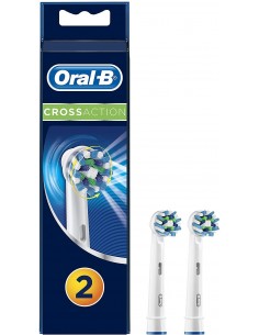 2 Brossettes BRAUN CrossAction Oral-B Prix Tunisie (EB50) 2