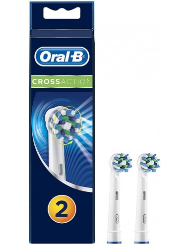 2 Brossettes BRAUN CrossAction Oral-B (EB50) 2 Brossettes BRAUN CrossAction Oral-B (EB50)