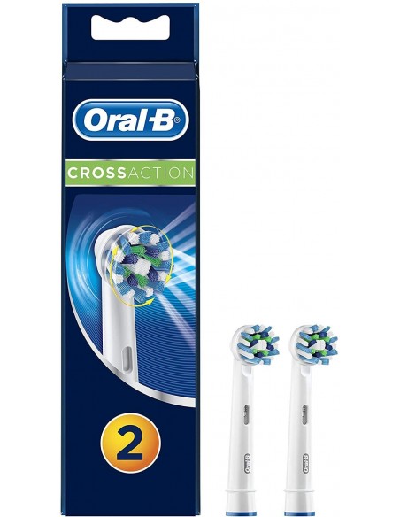 2 Brossettes BRAUN CrossAction Oral-B (EB50) 2 Brossettes BRAUN CrossAction Oral-B (EB50)
