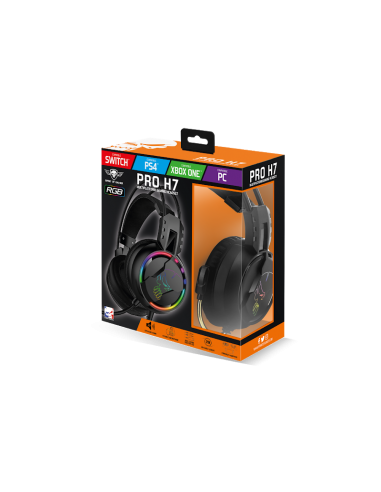 Casque Micro Gaming GAMING SPIRIT Pro H7 LED RGB (MIC-PH7) Casque Micro Gaming GAMING SPIRIT Pro H7 LED RGB (MIC-PH7)