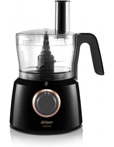 Robot Multifonctions ARZUM Maxthon 1000 Watt - Noir (AR1064) Robot Multifonctions ARZUM Maxthon 1000 Watt - Noir (AR1064)