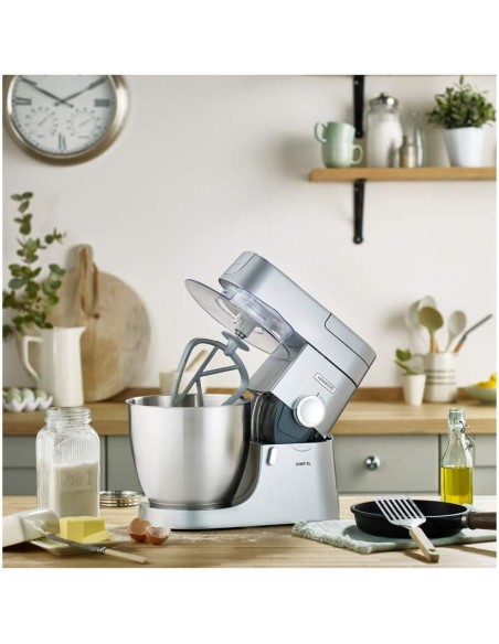 Robot Pâtissier Multifonctions KENWOOD 1200 Watt - 6.7 Litres - Silver (KVL4110S) Robot Pâtissier Multifonctions KENWOOD 1200 Watt - 6.7 Litres - Silver (KVL4110S)