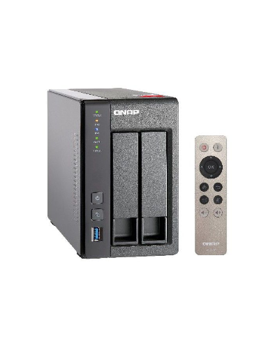 Serveur NAS QNAP 2 Baies / 2To Sans Disque dur (TS-251+2G)