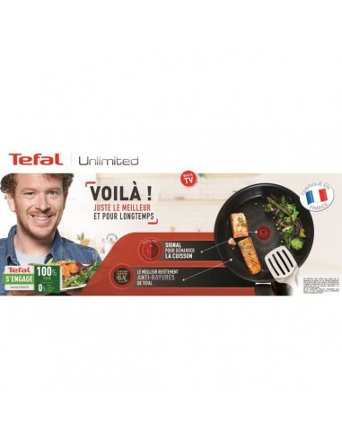 Sauteuse TEFAL UNLIMITED 26 cm - 4 Litres avec Couvercle Induction (G2553302)