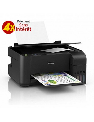 Imprimante Epson EcoTank L3110 Multifonction à Réservoir Intégré Couleur 3en1 (C11CG87403)