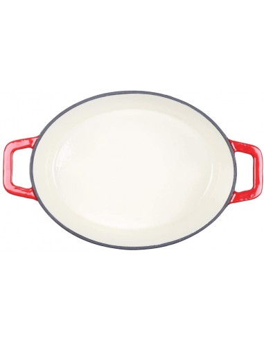 Cocotte Ovale LIVOO 29 CM - 4.5 Litres - Rouge (MEP129R) Cocotte Ovale LIVOO 29 CM - 4.5 Litres - Rouge (MEP129R)