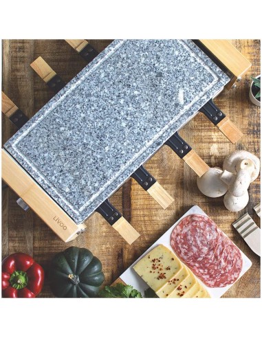 Appareil à Raclette 8 Personnes - Bois (DOC219) Appareil à Raclette 8 Personnes - Bois (DOC219)