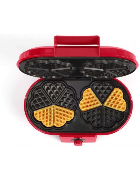 Appareil à Gaufres LIVOO 1200 Watt - Rouge (DOP195) Appareil à Gaufres LIVOO 1200 Watt - Rouge (DOP195)