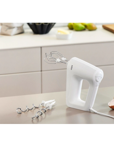 Batteur BRAUN MultiMix 3 - 450 Watt - Blanc (HM3000) Batteur BRAUN MultiMix 3 - 450 Watt - Blanc (HM3000)