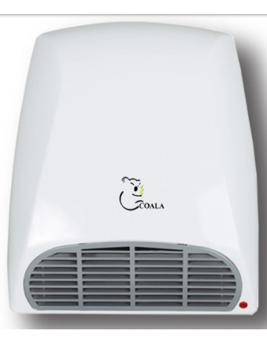 Coala Radiateur électrique Soufflant - Salle de Bain - 1500W