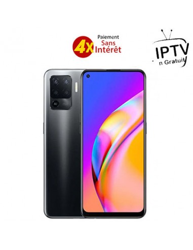 Smartphone OPPO A94 - 8GO - 128GO - Noir + Abonnement IPTV 1 an (A94)