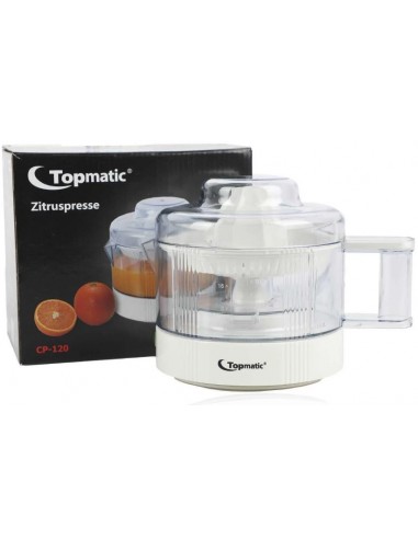 Presse Agrumes - TOPMATIC - 20 Watt - Blanc (CP-120) Presse Agrumes - TOPMATIC - 20 Watt - Blanc (CP-120)