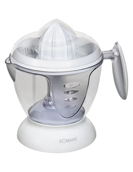 Presse Agrumes BOMANN Electrique - 1.2 Litres - 40 Watt - Blanc (ZP1092CB)