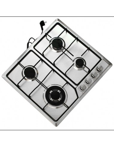 Plaque De Cuisson STAR ONE 4 feux 60CM - Inox (ST-614) Plaque De Cuisson STAR ONE 4 feux 60CM - Inox (ST-614)