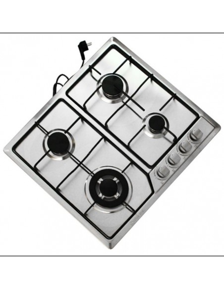 Plaque De Cuisson STAR ONE 4 feux 60CM - Inox (ST-614) Plaque De Cuisson STAR ONE 4 feux 60CM - Inox (ST-614)