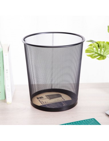 Corbeille à Papier MM DELI Métal - Noir (5003.020.009190)