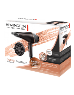 Sèche Cheveux REMINGTON Copper Radiance 2200 Watt - Noir (AC5700) 2