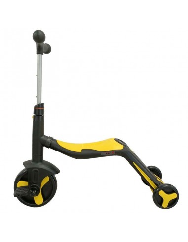 Trottinette RODEO 3en1 Musical Avec 3 Roues - Noir & Jaune (HD-868) Trottinette RODEO 3en1 Musical Avec 3 Roues - Noir & Jaune (HD-868)