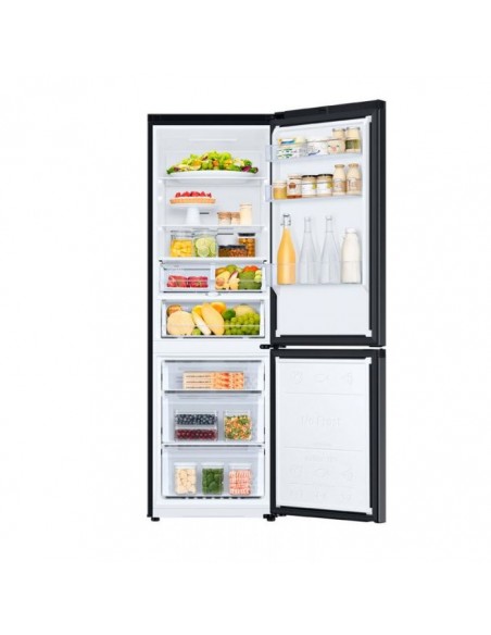 Réfrigérateur Combiné SAMSUNG 340Litres NoFrost - Noir (RB34T673EBN) Réfrigérateur Combiné SAMSUNG 340Litres NoFrost - Noir (RB34T673EBN)