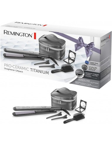 Coffret Coiffure REMINGTON PRO - Titanium - Gris (S5506GP)