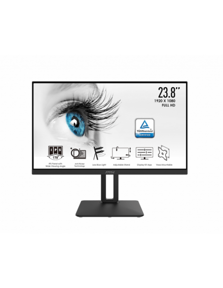 Ecran MSI Pro 23.8" FULL HD IPS - Noir Pivotant (MP242P)