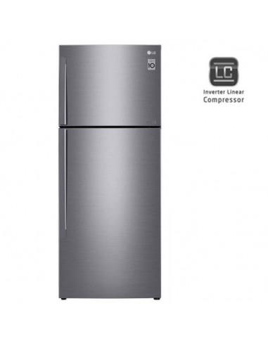 Réfrigérateur LG 437 Litres NoFrost - Inox (GL-C502HLCL)