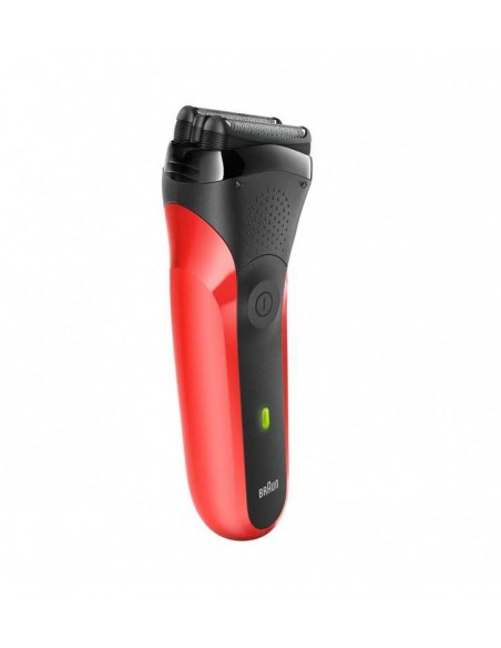 Rasoir Électrique Rechargeable BRAUN Series 3 - Rouge (300s) Rasoir Électrique Rechargeable BRAUN Series 3 - Rouge (300s)