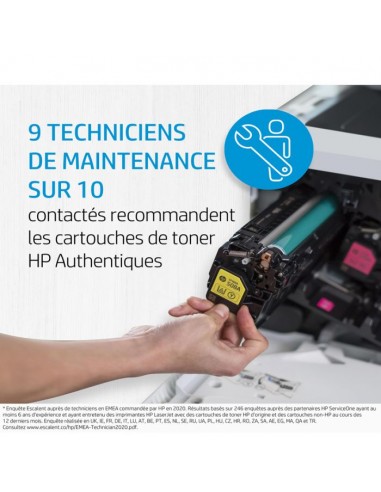 Cartouche de Toner Laser Authentique HP 106A - Noir (W1106A) Cartouche de Toner Laser Authentique HP 106A - Noir (W1106A)