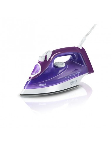 Fer à Repasser ARNICA Flora 2000 Blast Vapeur 2000W - Violet (A.UT 61040) Fer à Repasser ARNICA Flora 2000 Blast Vapeur 2000W - Violet (A.UT 61040)