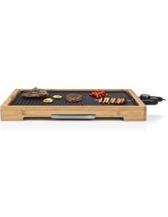 Barbecue TRISTAR 6 Personnes 2200 Watt - Bambou & Noir (BP-2641)