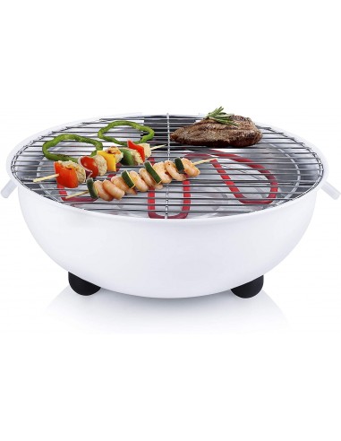 Barbecue de Table électrique TRISTAR 1250 Watt - Blanc (BQ-2882)