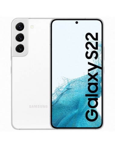 Smartphone SAMSUNG Galaxy S22 Blanc 5 G-8 GO-256 GO+ ABONNEMENT IPTV 1 AN chez oxtek